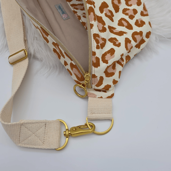 Bauchladen - Leony - Beige Braun - Groß